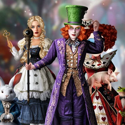 Alice in Wonderland: Court Makeover