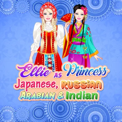Barbie As Princess Japanese Russian Arabian And Indian