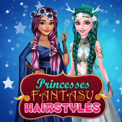 Elsa And Moana Fantasy Hairstyles