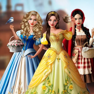 Fairytale Heroines Dress Up