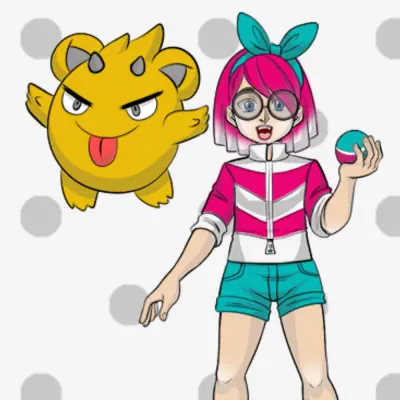 Kawaii Monster Trainer Avatar Maker
