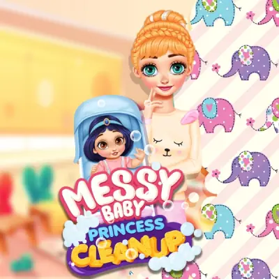 Messy Baby Princess Cleanup