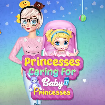 Princesses Caring For Baby Princesses