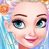 Princesses Colorful Braids And Pedicure