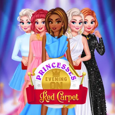 Princesses Evening On Red Carpet