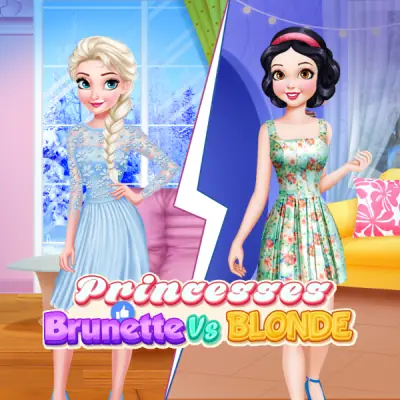 Snow White Vs Elsa Brunette Vs Blonde