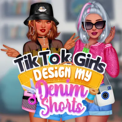 TikTok Girls Design My Denim Shorts