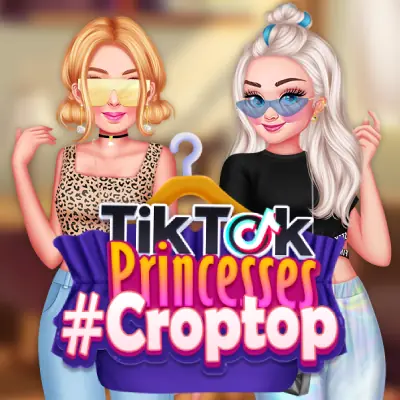 TikTok Princesses #croptop