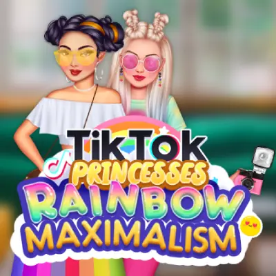 TikTok Princesses Rainbow Maximalism